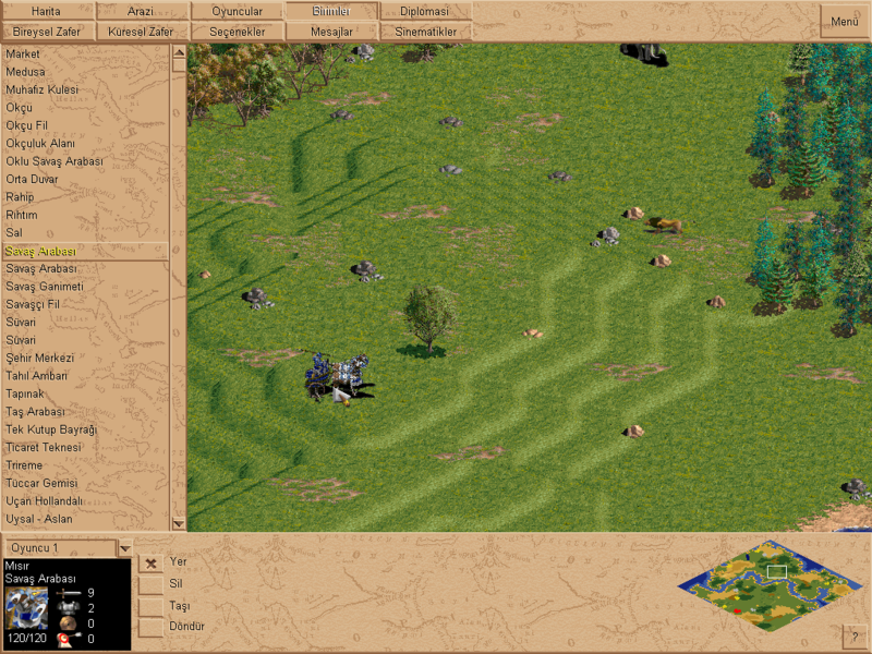 Age of Empires: The Rise of Rome Türkçe yama 1. ekran görüntüsü