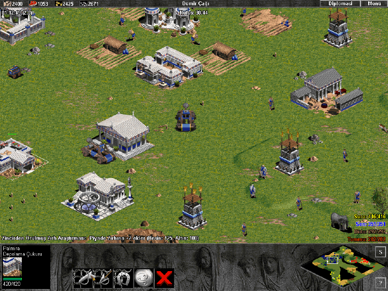 Age of Empires: The Rise of Rome Türkçe yama 2. ekran görüntüsü