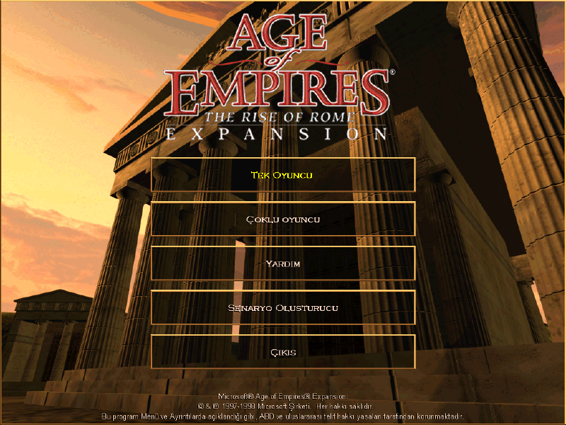 Age of Empires: The Rise of Rome Türkçe yama 3. ekran görüntüsü