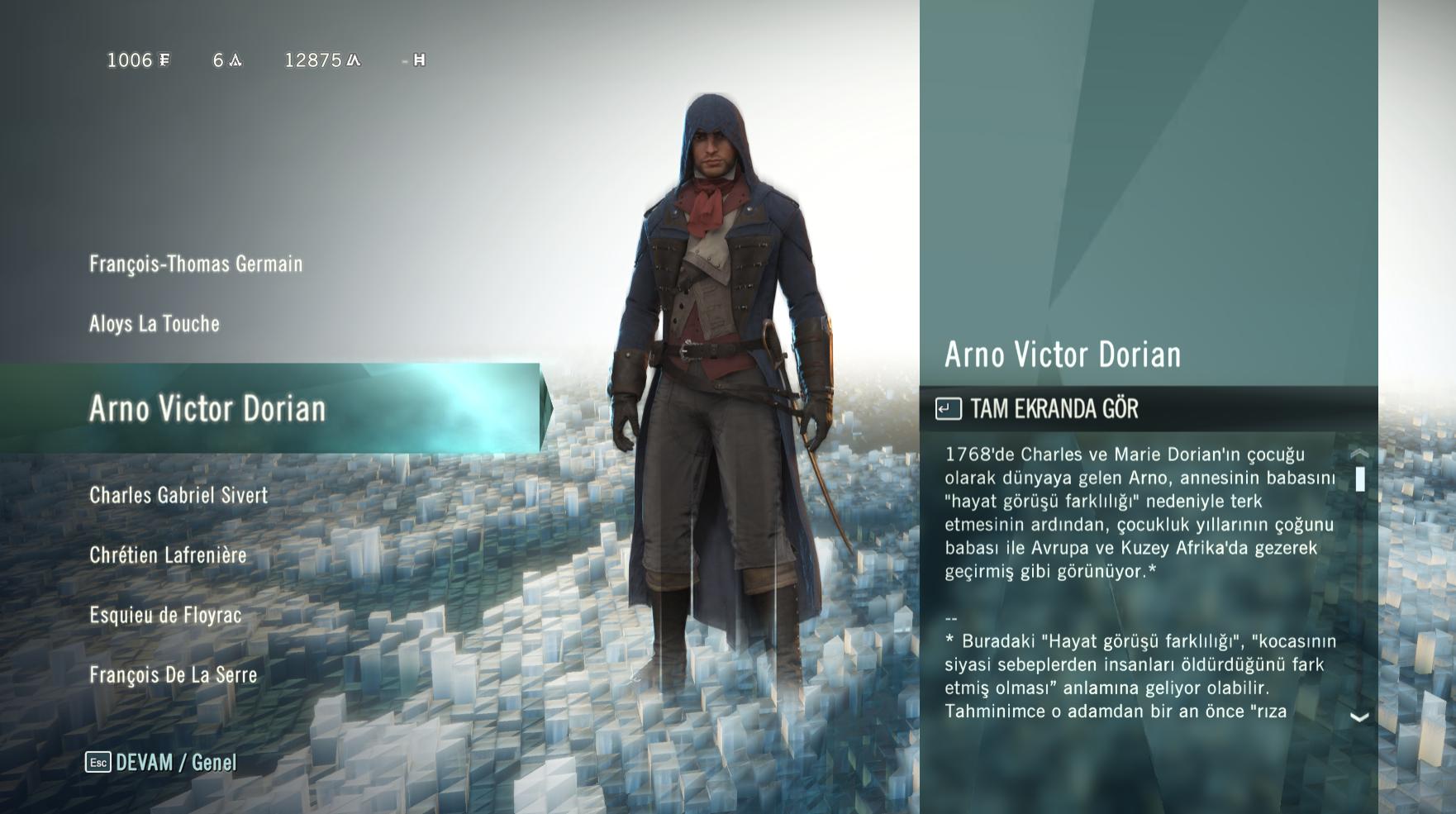 Assassin’s Creed: Unity Türkçe yama 3. ekran görüntüsü
