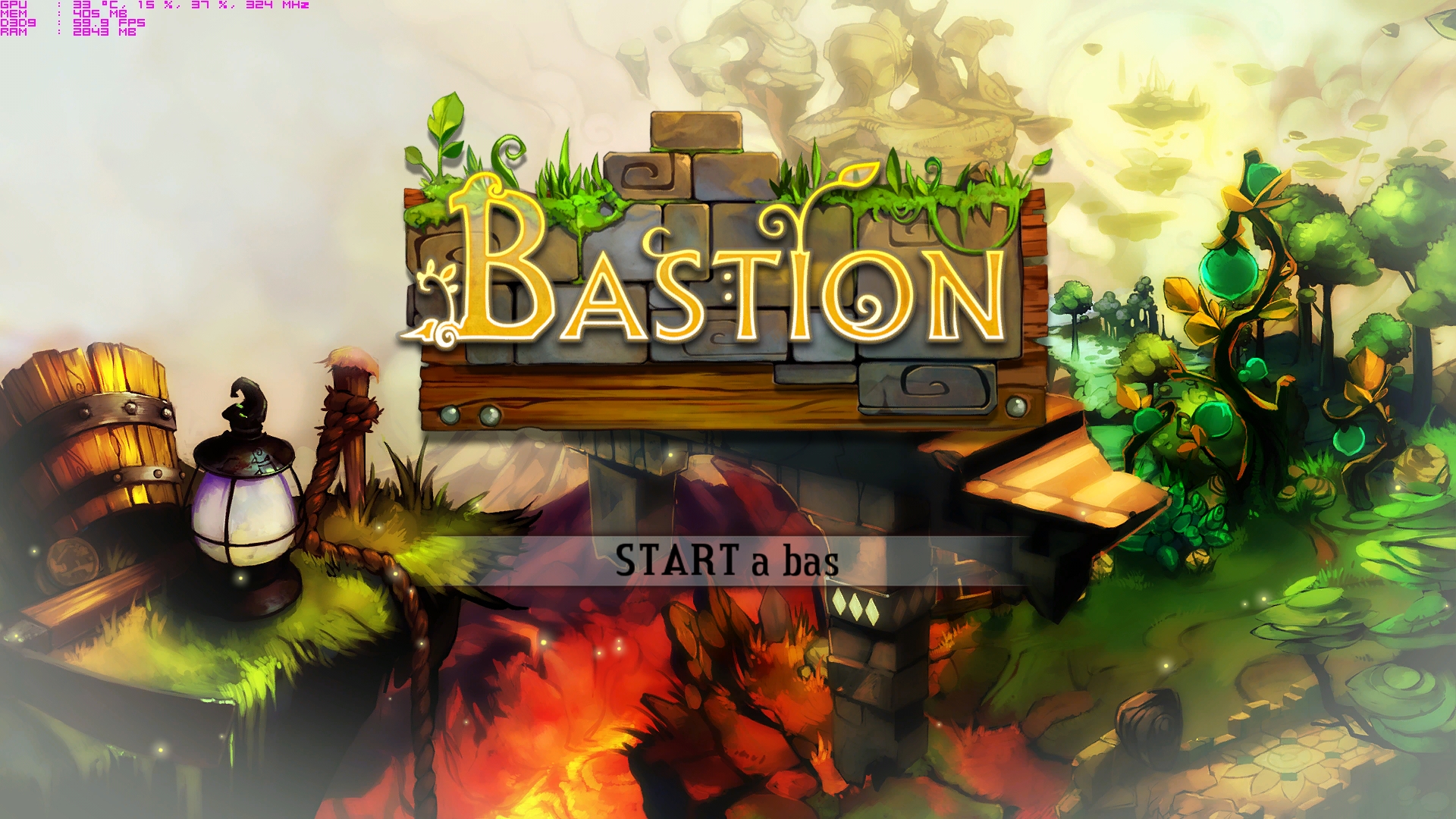Bastion Türkçe yama 1. ekran görüntüsü
