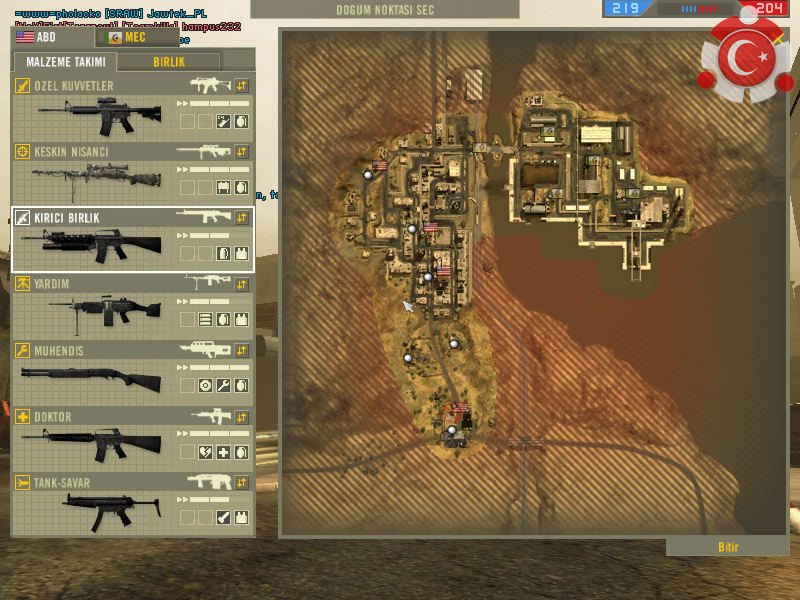 Battlefield 2 Türkçe yama 3. ekran görüntüsü