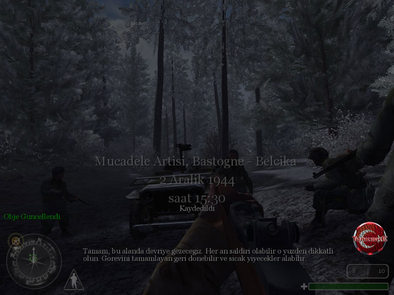 Call of Duty: United Offensive Türkçe yama 1. ekran görüntüsü