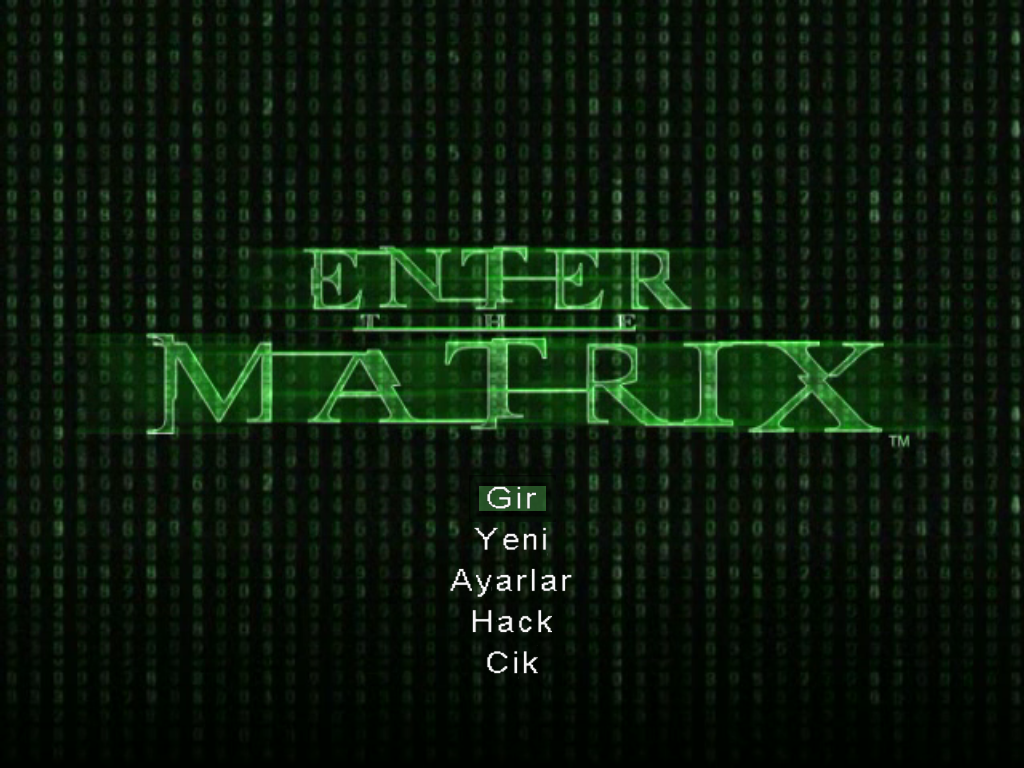 Enter the Matrix Türkçe yama 1. ekran görüntüsü