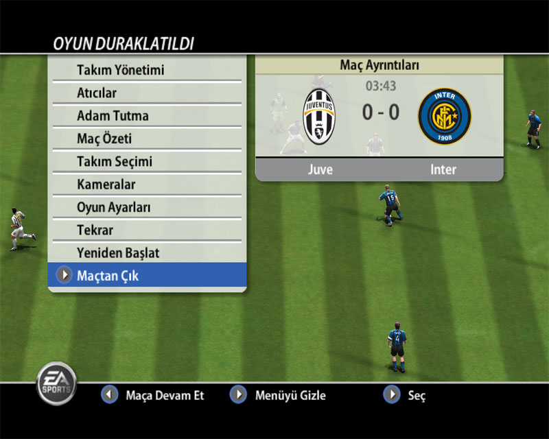 FIFA 2006 Türkçe yama 2. ekran görüntüsü