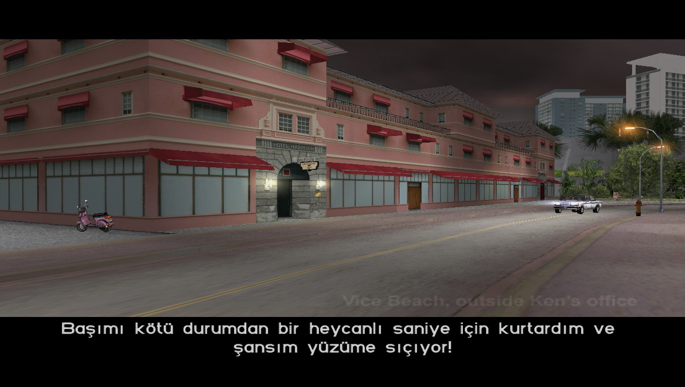 Grand Theft Auto: Vice City Türkçe yama 2. ekran görüntüsü