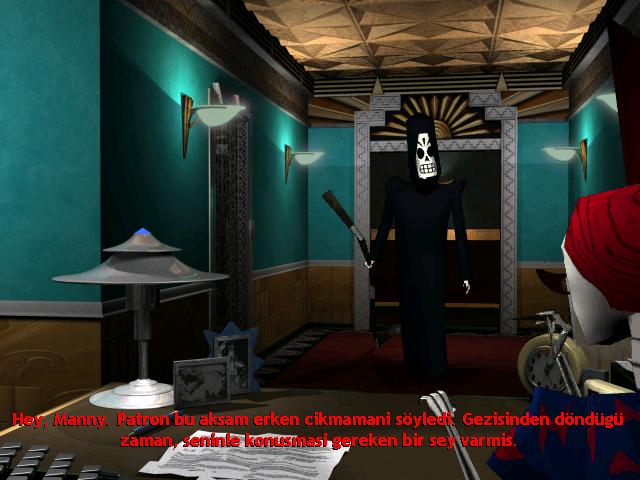 Grim Fandango Türkçe yama 1. ekran görüntüsü