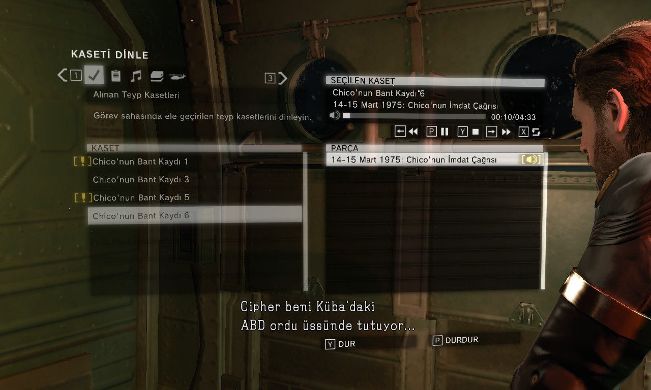 Metal Gear Solid V: Ground Zeroes Türkçe yama 3. ekran görüntüsü