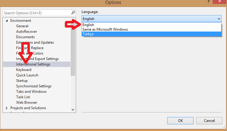 Microsoft Visual Studio Express 2013 Türkçe yama 2. ekran görüntüsü