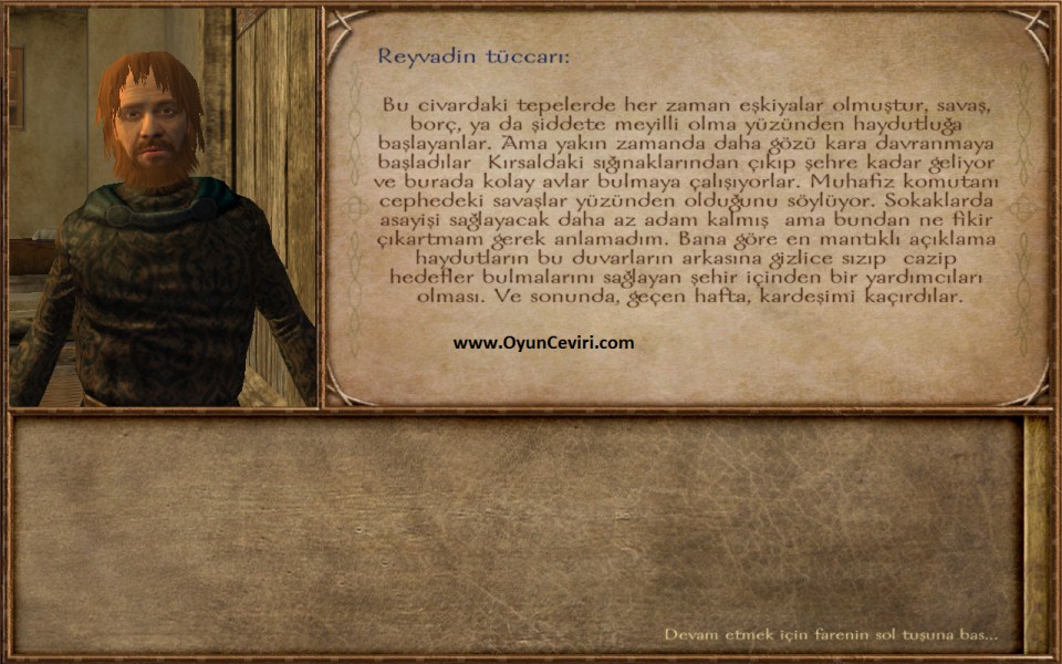 Mount & Blade Türkçe yama 1. ekran görüntüsü