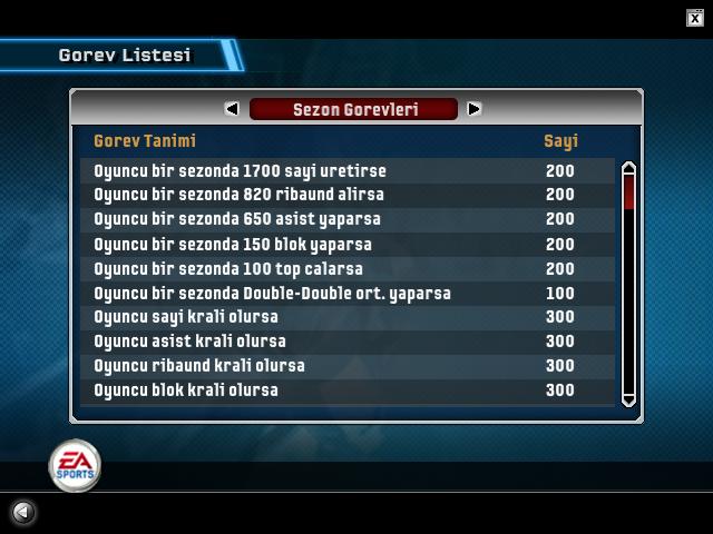 NBA Live 06 Türkçe yama 1. ekran görüntüsü