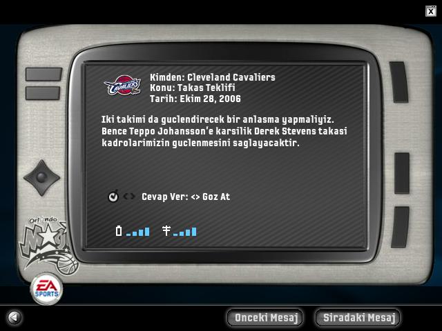 NBA Live 06 Türkçe yama 2. ekran görüntüsü