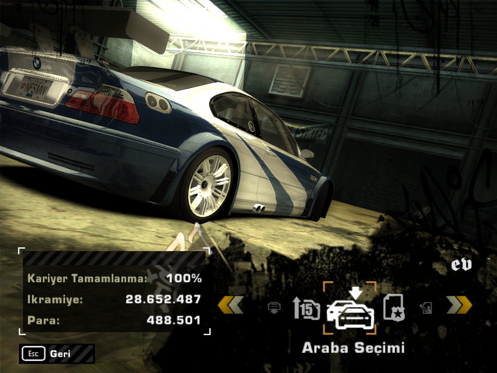 Need For Speed: Most Wanted Türkçe yama 1. ekran görüntüsü