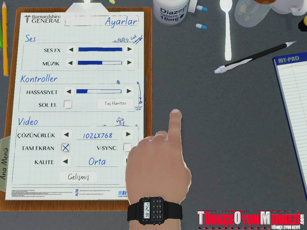 Surgeon Simulator: AE Türkçe yama 3. ekran görüntüsü