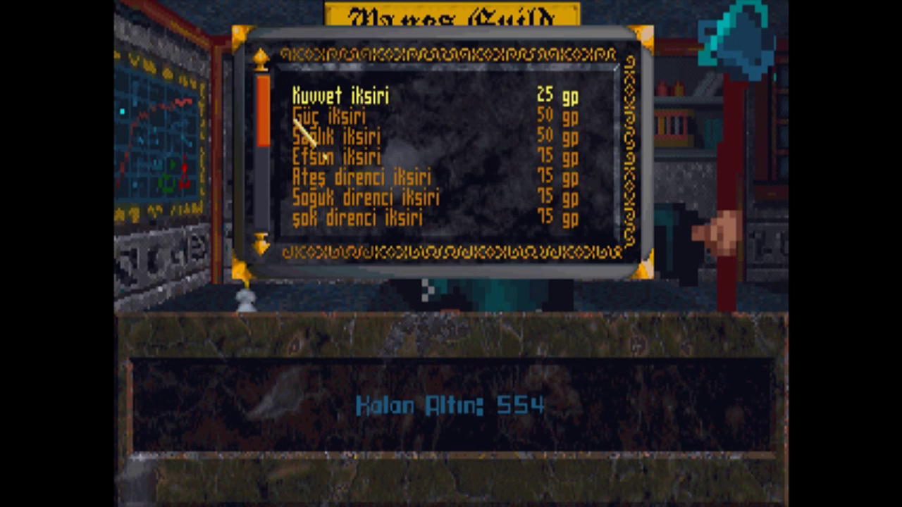 The Elder Scrolls: Arena Türkçe yama 2. ekran görüntüsü