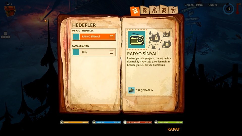 The Flame in the Flood Türkçe yama 1. ekran görüntüsü