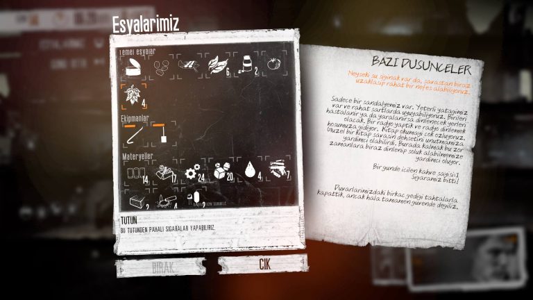 This War of Mine Türkçe yama 3. ekran görüntüsü