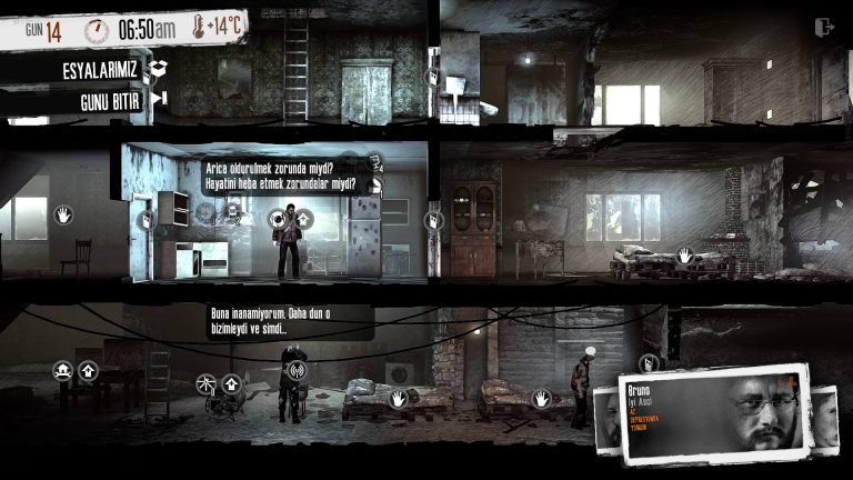 This War of Mine Türkçe yama 4. ekran görüntüsü