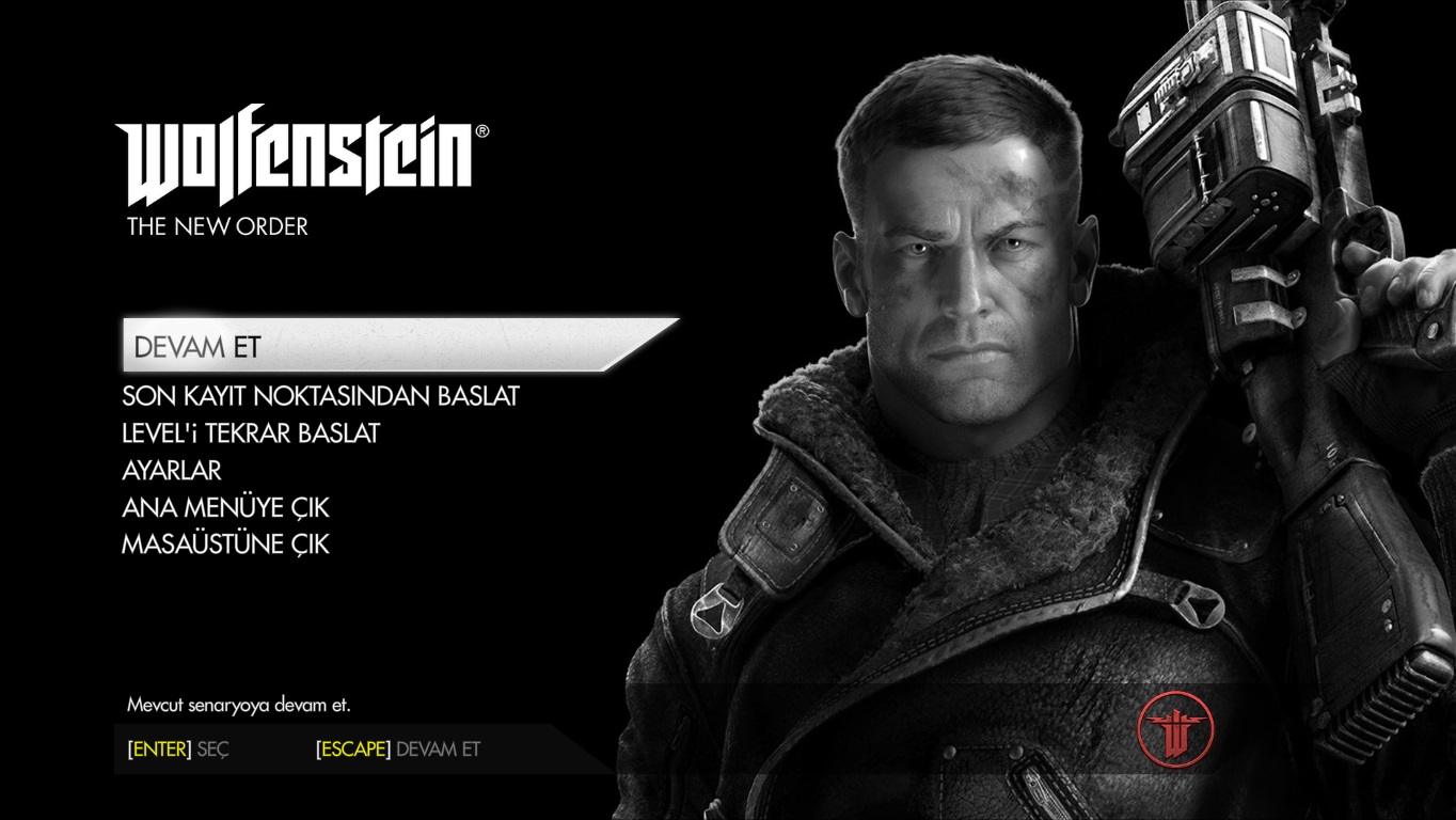 Wolfenstein: The New Order Türkçe yama 1. ekran görüntüsü