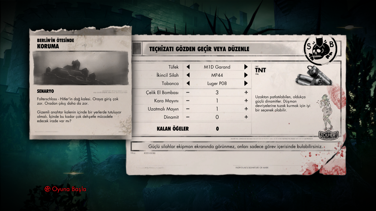 Zombie Army Trilogy Türkçe yama 4. ekran görüntüsü